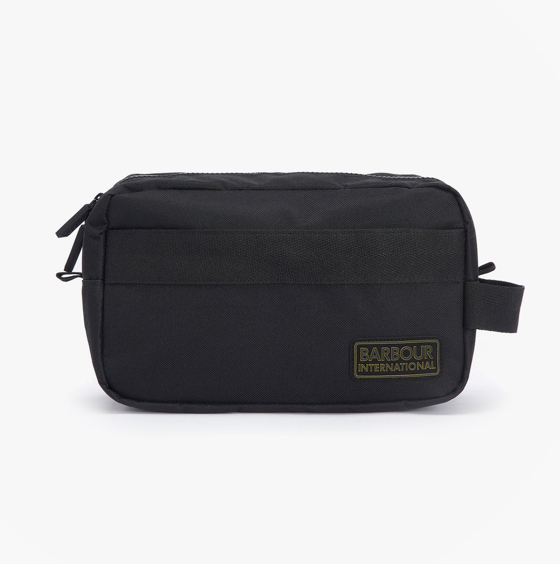 Barbour KNOCKHILL ESSENTIAL Mens Wash Bag Black