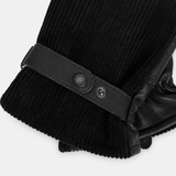 Barbour NELSON WATERPROOF Mens Gloves Black