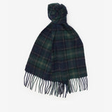 Barbour TARTAN SCARF & GLOVE Gift Set Mens Green Loch Tartan
