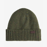 Barbour CARLTON FLECK BEANIE & SCARF Gift Set Mens Olive