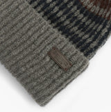 Barbour BRANTON BEANIE & SCARF Mens Gift Set Midnight Oak