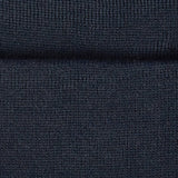 Barbour HEALEY Mens Beanie Navy close-up view of knitted fabric texture.