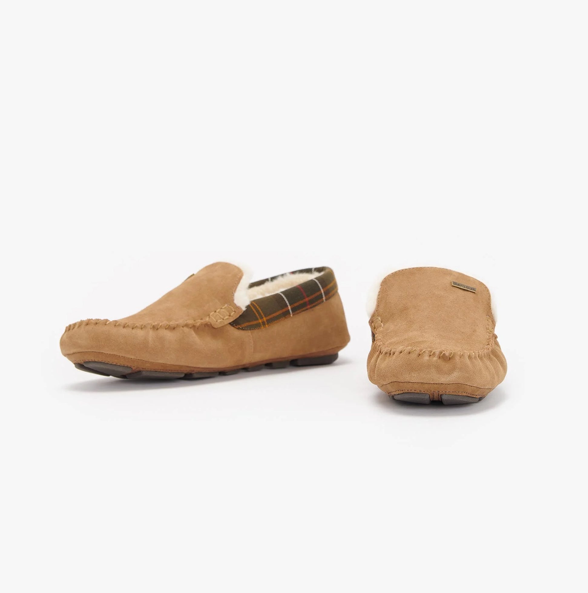 Barbour MONTY Mens Slippers Camel