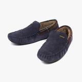 Barbour MONTY Mens Slippers Navy