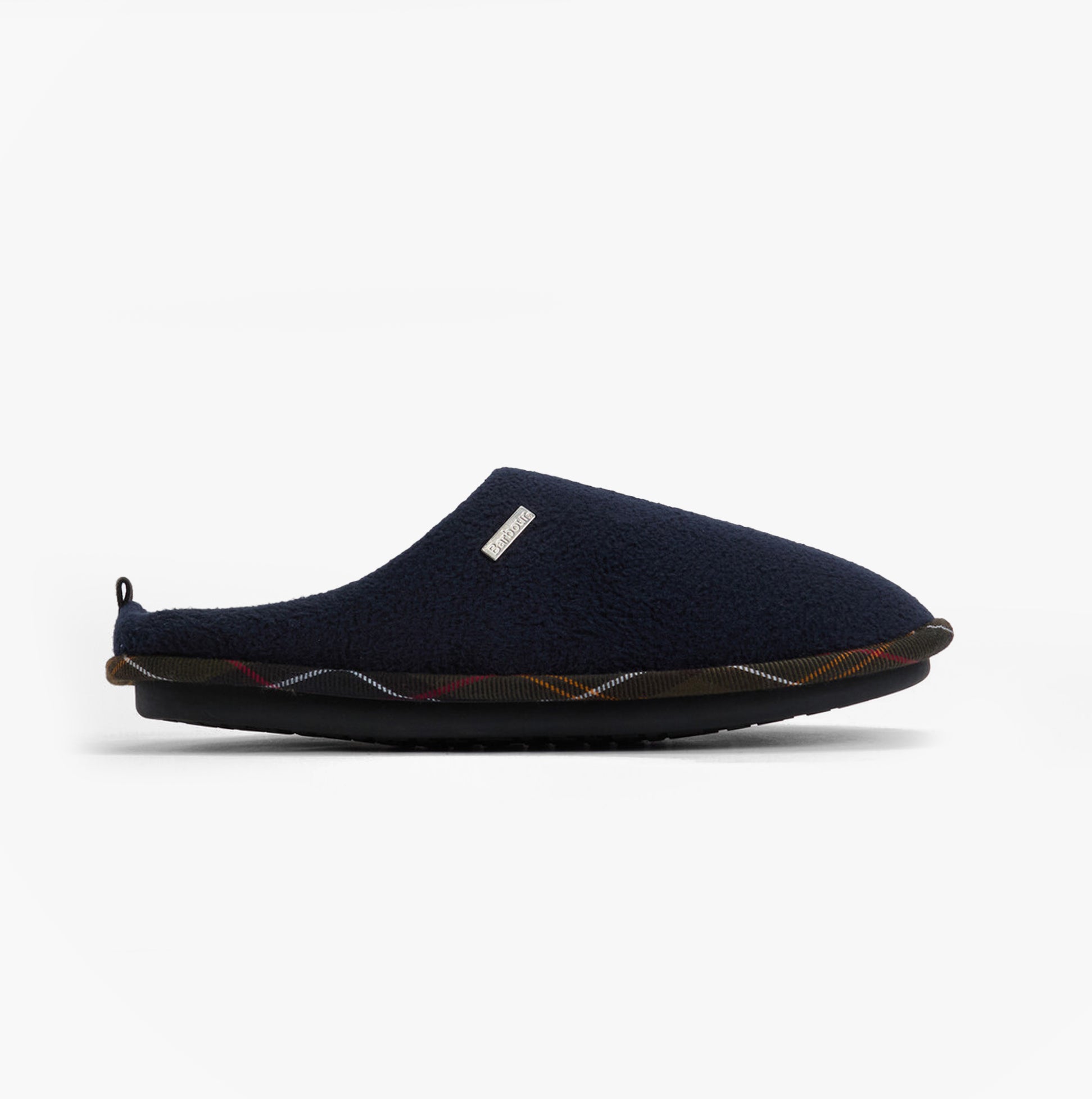 Barbour HEXHAM Mens Mule Slippers Navy