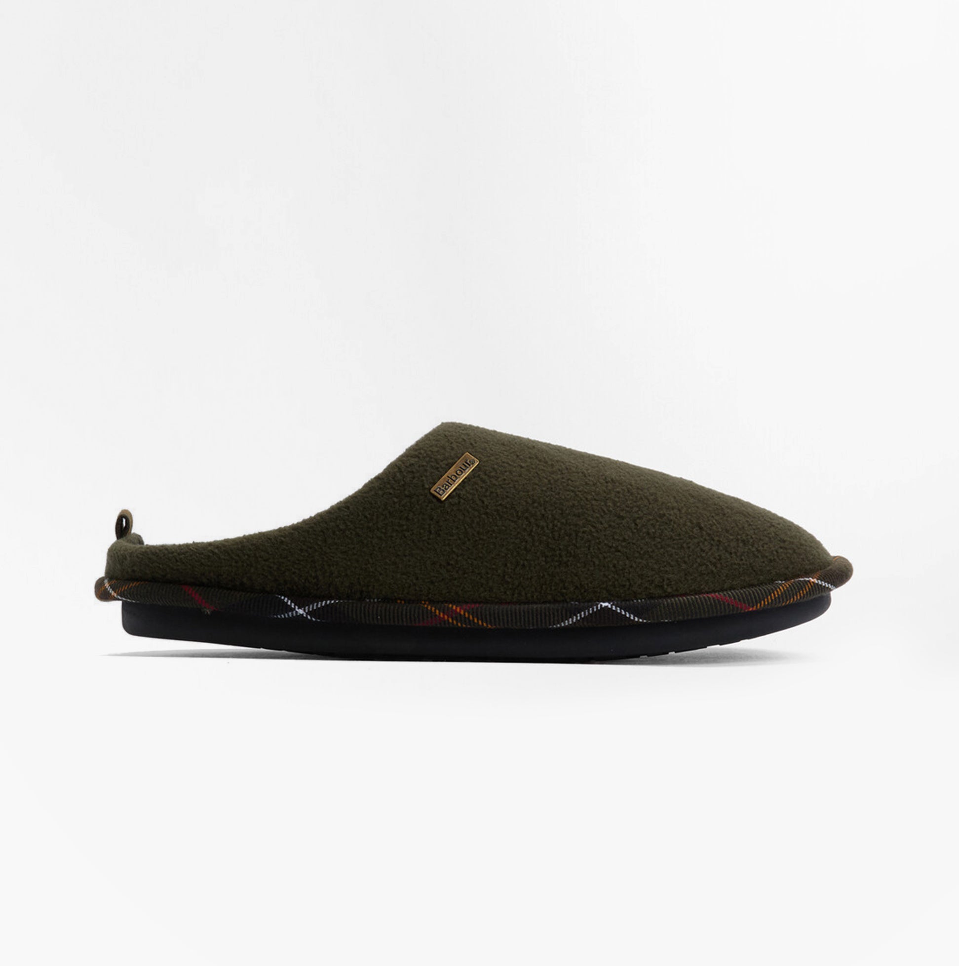 Barbour HEXHAM Mens Mule Slippers Olive