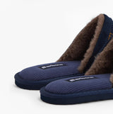 Barbour EVERITT Mens Mule Slippers Winterberry Tartan