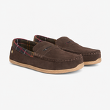 Barbour ALBERT Mens Moccasins Brown Suede