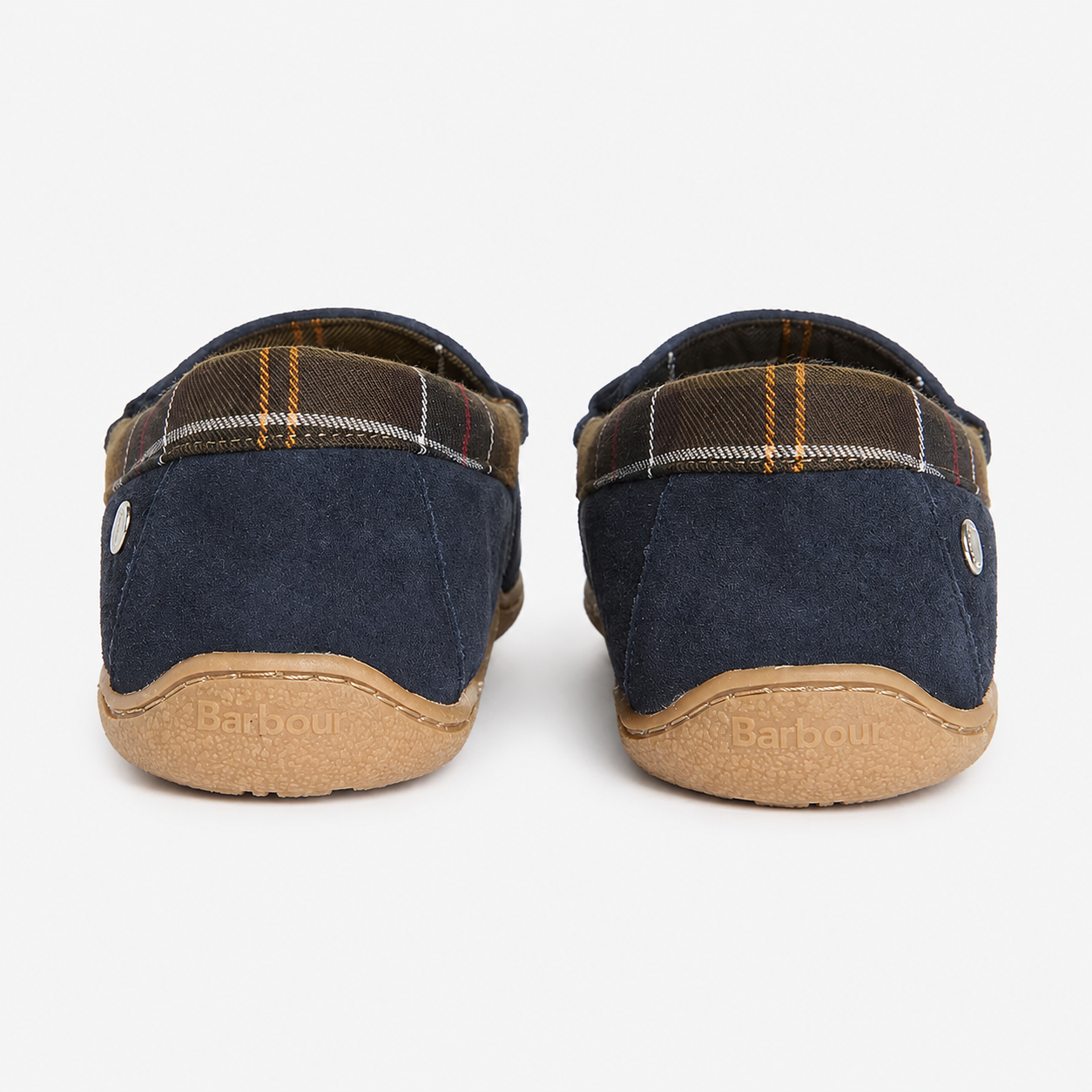 Barbour ALBERT Mens Moccasins Navy Suede