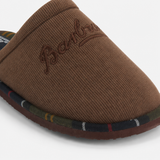 Barbour EVERLEE Mens Mules Dark Brown