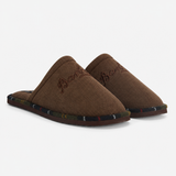 Barbour EVERLEE Mens Mules Dark Brown