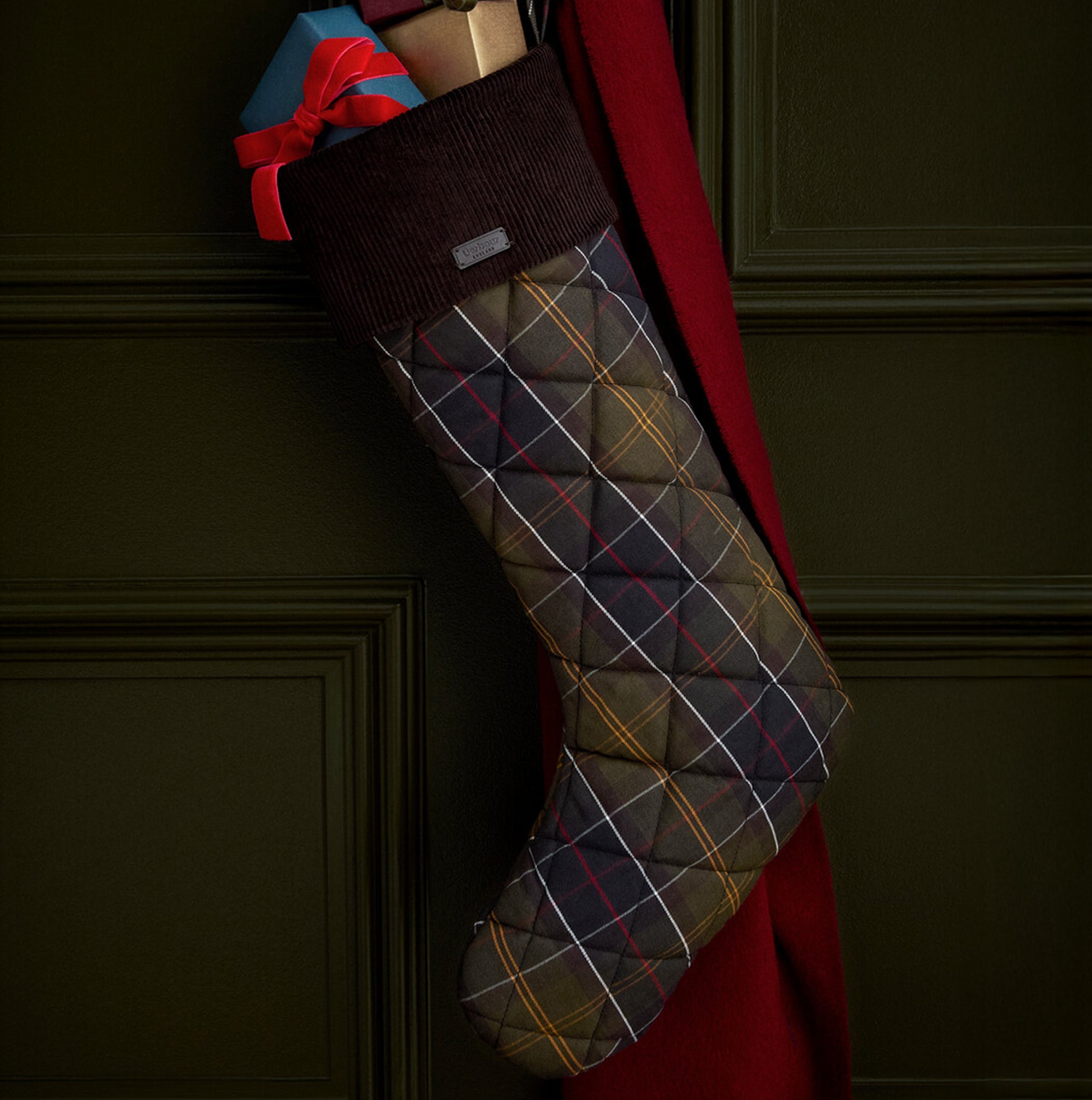 Barbour CHRISTMAS STOCKING Mens Classic Tartan