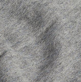 Barbour PLAIN LAMBSWOOL Mens Winter Grey Marl detailed view of soft lambswool fabric texture in grey.