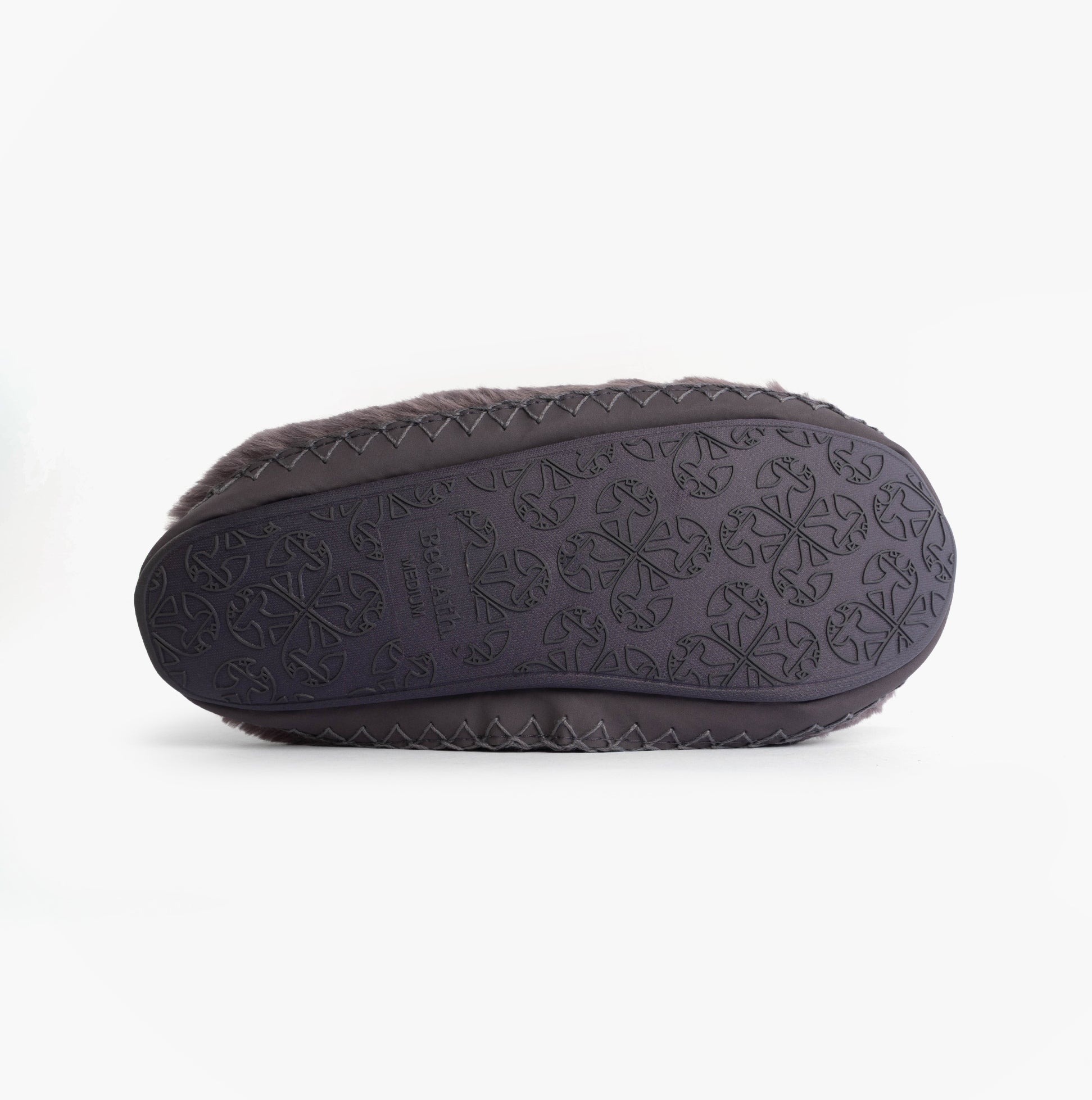 Bedroom Athletics MARILYN Womens Slipper Boots Frosted Grape bottom view showcasing sole detail and synthetic material.