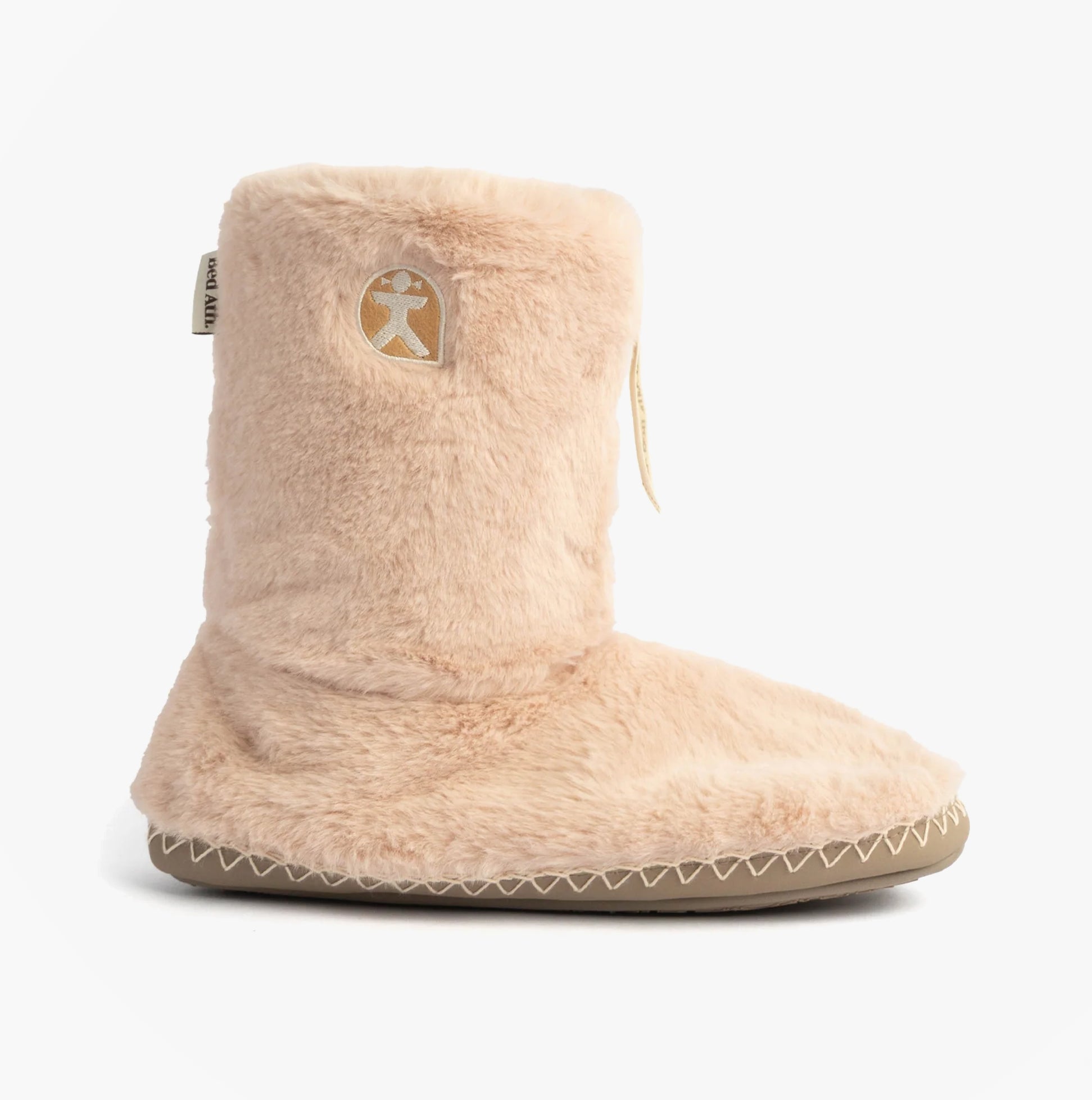 Bedroom Athletics MARILYN Womens Faux Fur Boot Slippers Gingerbread