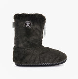 Bedroom Athletics MARILYN Womens Faux Fur Boot Slippers Charcoal