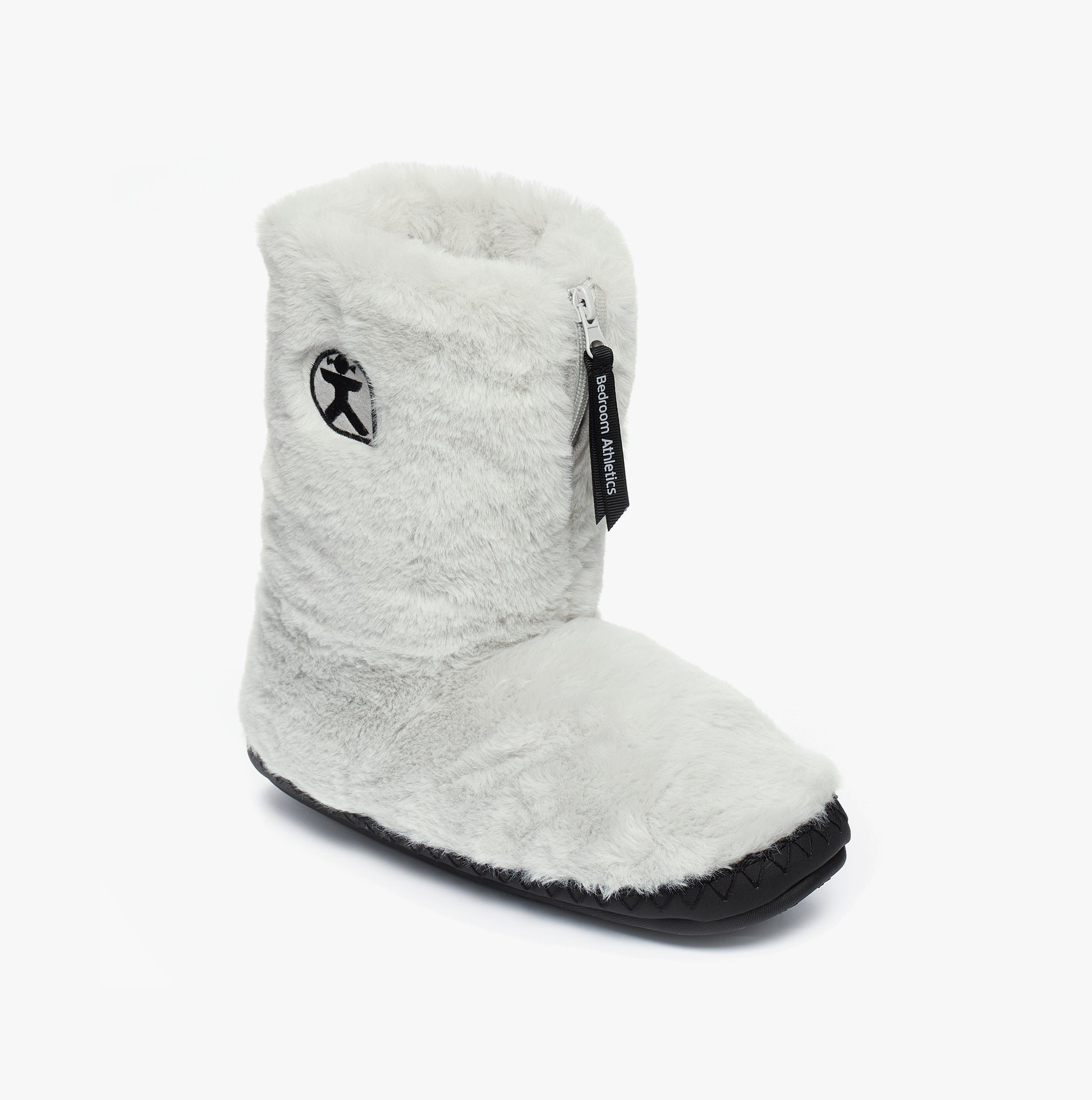 Bedroom Athletics MONROE Womens Faux Fur Boots Trace Grey/Charcoal