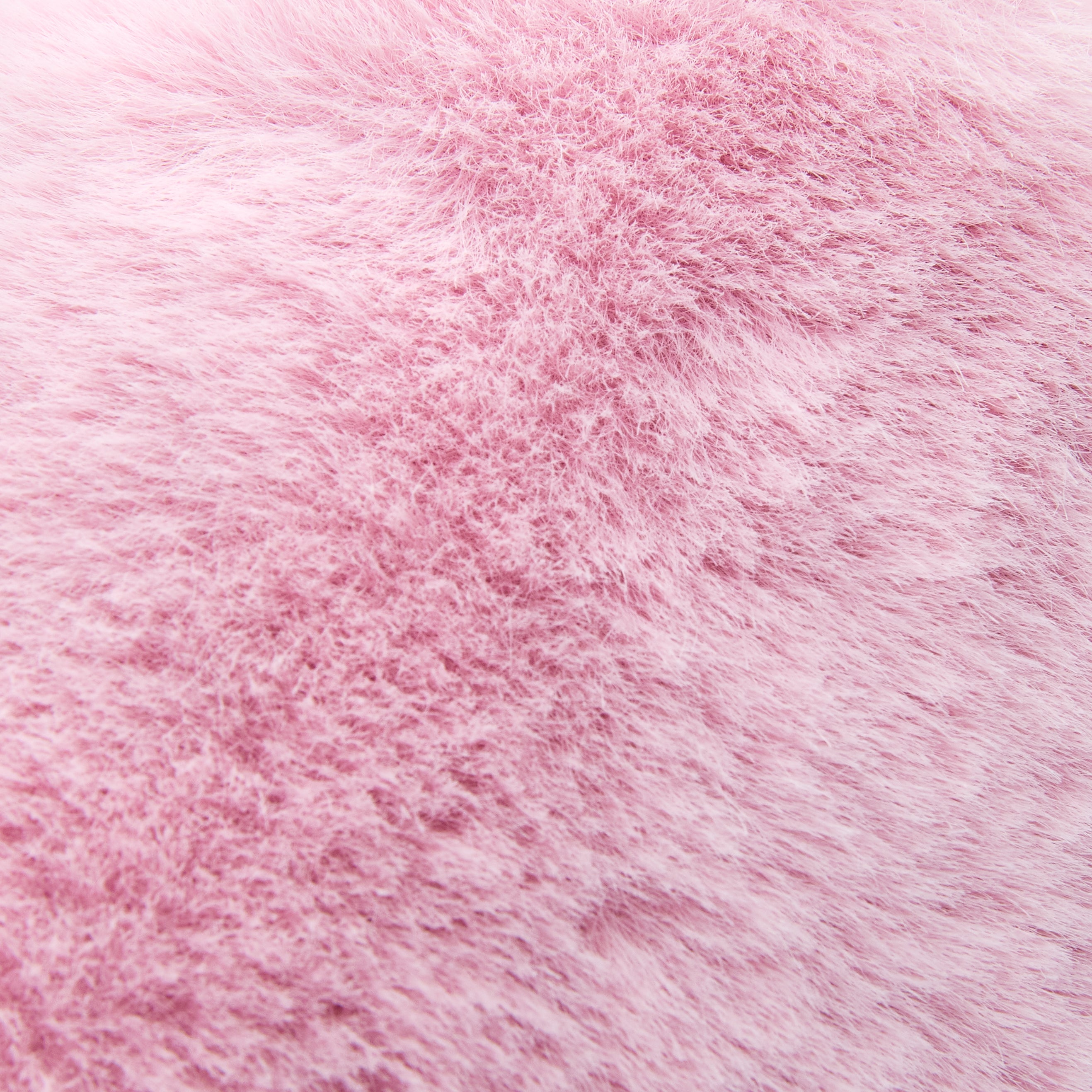 Bedroom Athletics ARIANA Womens Slipper Boots Pink faux fur close-up detail view