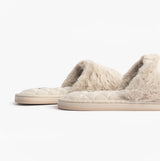 Bedroom Athletics ERIN Womens Slipper Sliders Light Grey