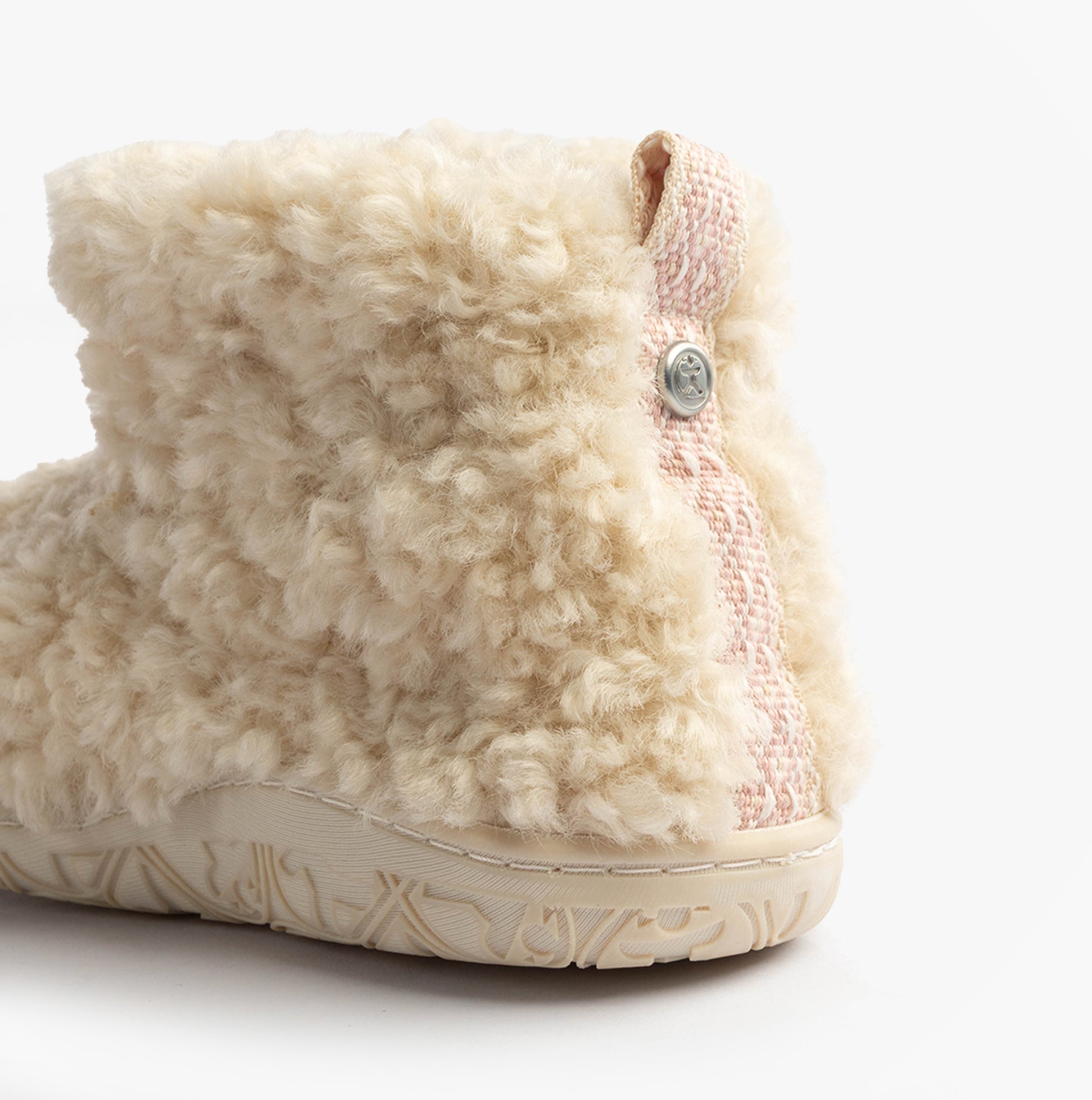 Bedroom Athletics LAUREN Womens Slipper Boots Cream
