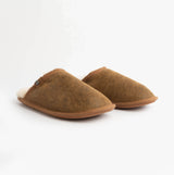Bedroom Athletics KIEFER Mens Mule Slippers Distressed Coffee