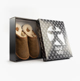 Bedroom Athletics KIEFER Mens Mule Slippers Distressed Coffee