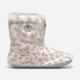 Bedroom Athletics COLE Womens Slipper Boots Grey Leopard