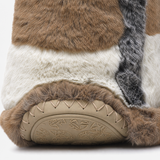 Bedroom Athletics FLORENCE Womens Slipper Boots Patchwork Sable