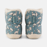 Bedroom Athletics LILY Womens Slipper Boots Denim Blue
