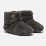 Bedroom Athletics NORTON Mens Slipper Boots Charcoal