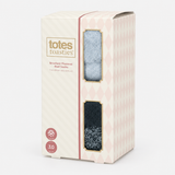 Totes Toasties PREMIUM BRUSHED THERMAL BED SOCK (TWIN PACK) Womens Bed Socks Denim / Blue