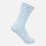 Totes Toasties PREMIUM BRUSHED THERMAL BED SOCK (TWIN PACK) Womens Bed Socks Denim / Blue