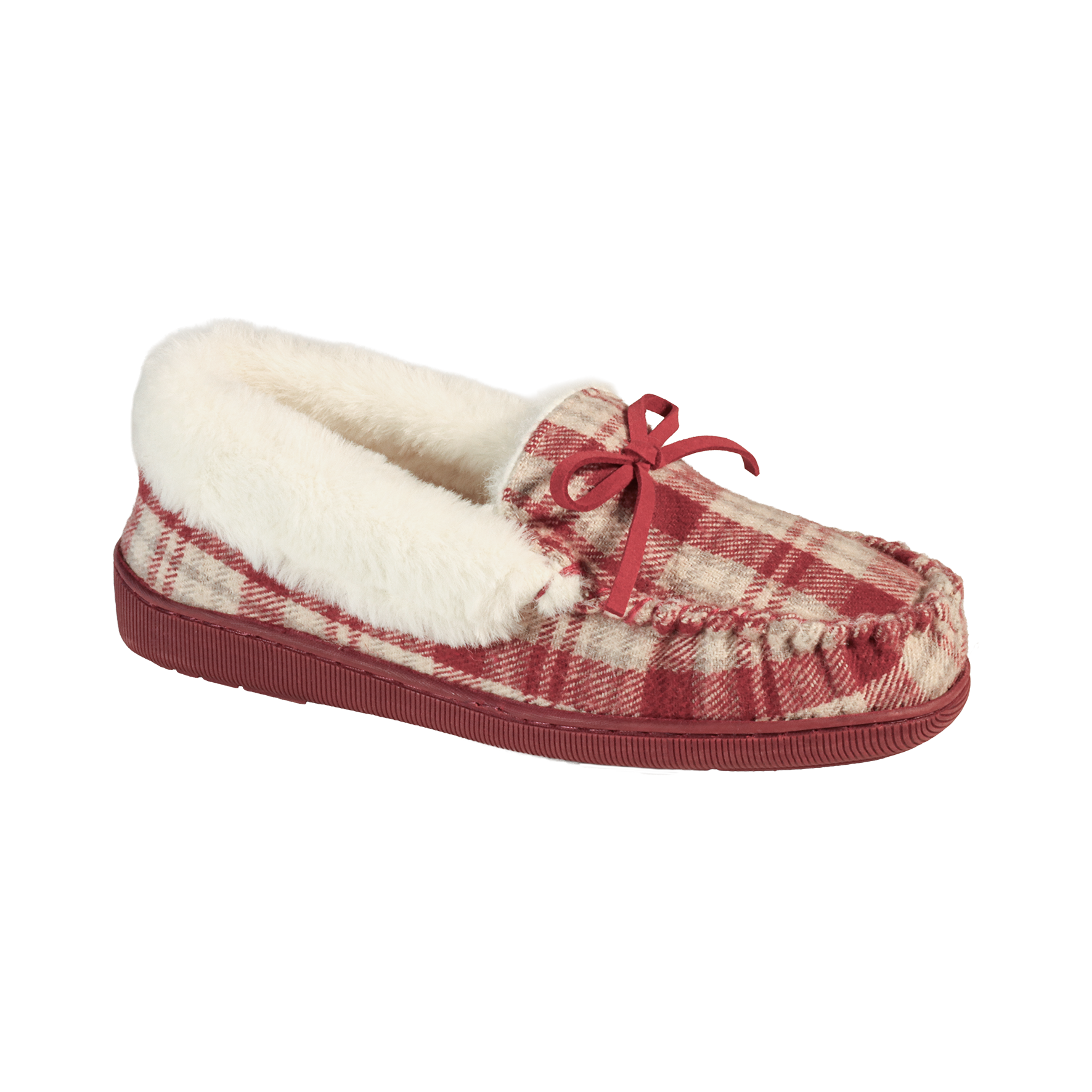Jo & Joe CAITHNESS Womens Slipper Boots Red