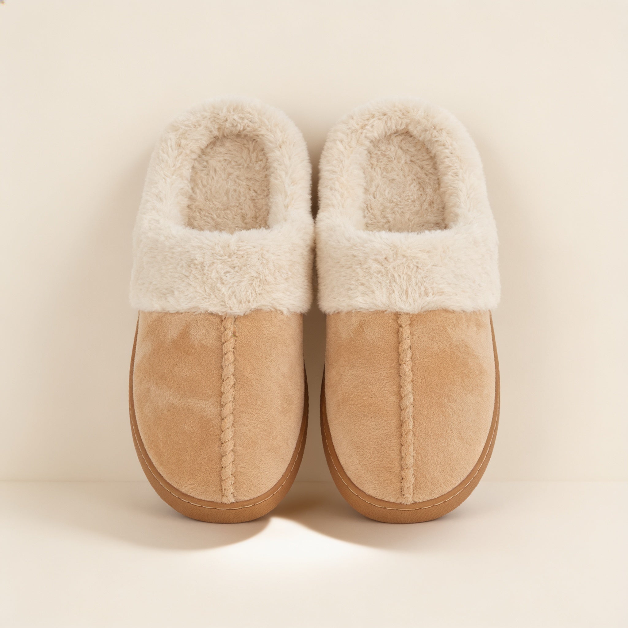 Jo & Joe ZOE Womens Mule Slippers Chestnut