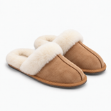 HOS Sheepskin AYLA Womens Mules Chestnut