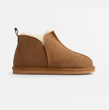 HOS Sheepskin TIA Womens Slipper Boots Chestnut