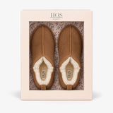HOS Sheepskin TIA Womens Slipper Boots Chestnut