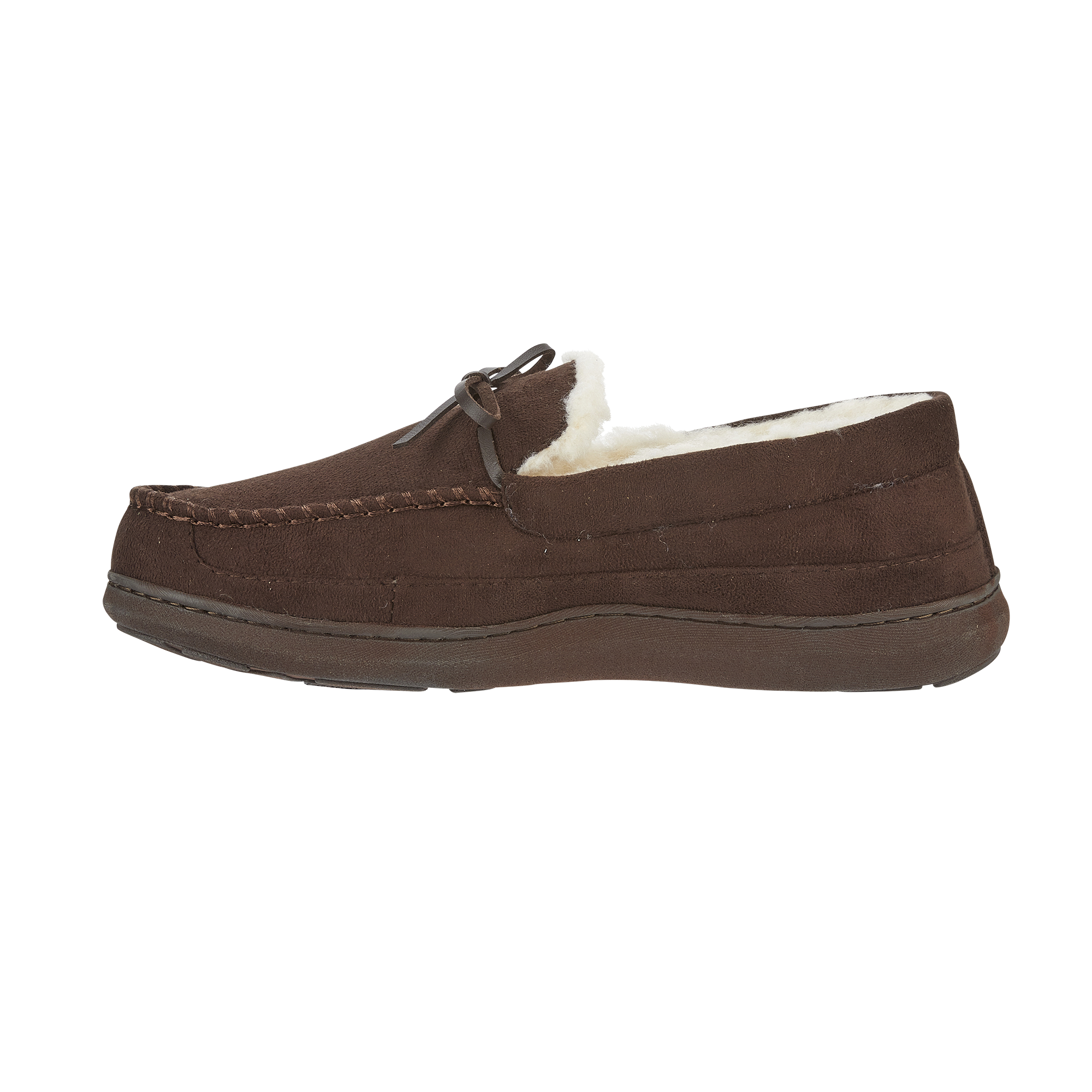 Jo & Joe CRANFORD Mens Moccasin Slippers Brown