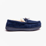Jo & Joe CRANFORD Mens Moccasin Slippers Navy