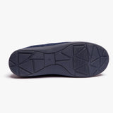 Jo & Joe CRANFORD Mens Moccasin Slippers Navy