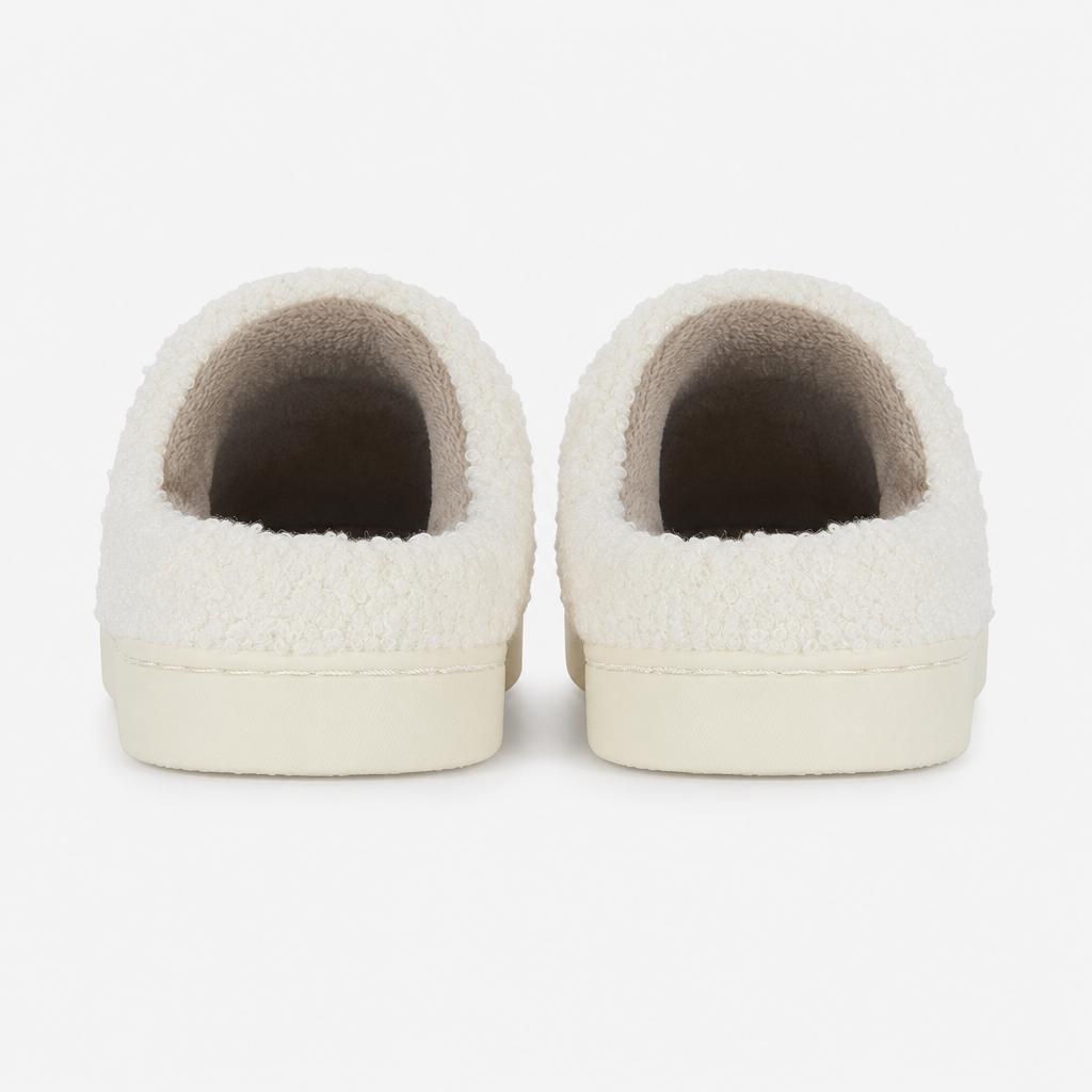 Jo & Joe AMOUR Womens Mule Slippers Cream