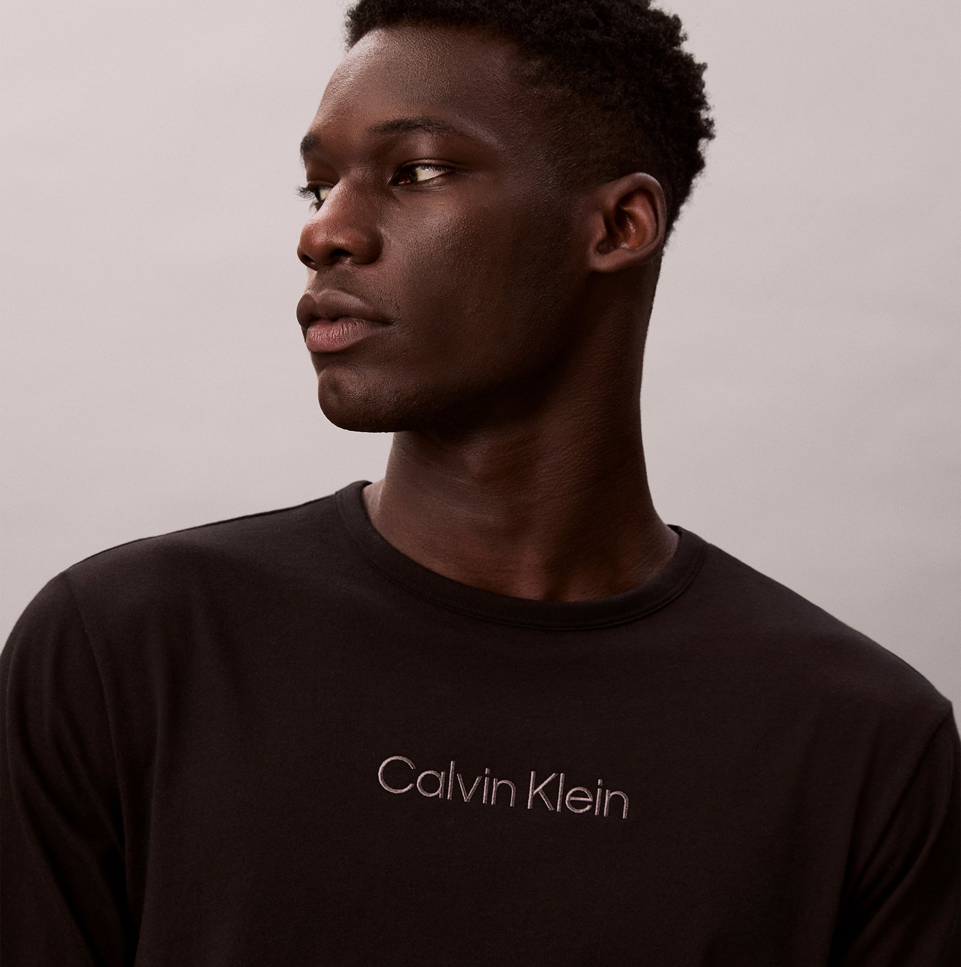 Calvin Klein LS TEE JOGGER SET Mens Multicoloured