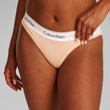 Calvin Klein ICON Cotton Modal Womens Bikini Briefs Melon Frenzy