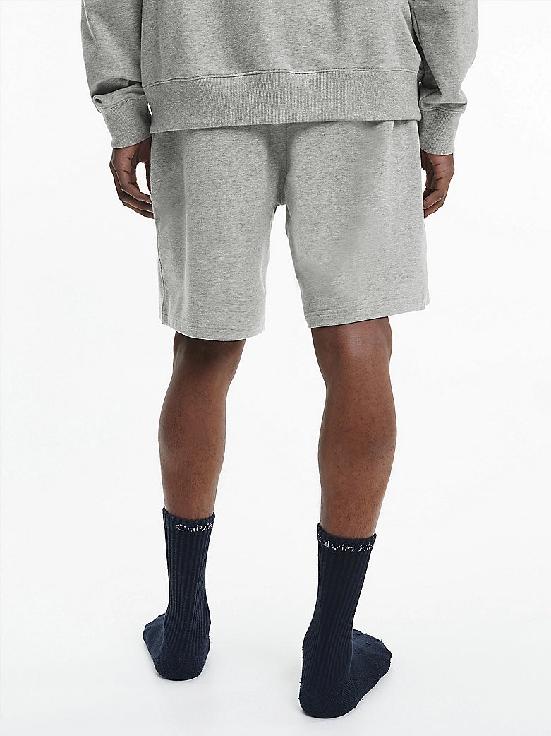 Calvin Klein MODERN COTTON TERRY LOUNGE Shorts Mens Grey Heather