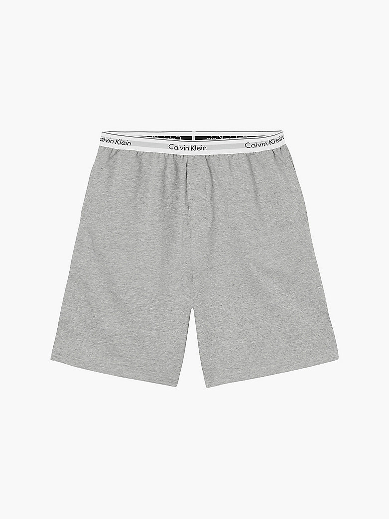 Calvin Klein MODERN COTTON TERRY LOUNGE Shorts Mens Grey Heather
