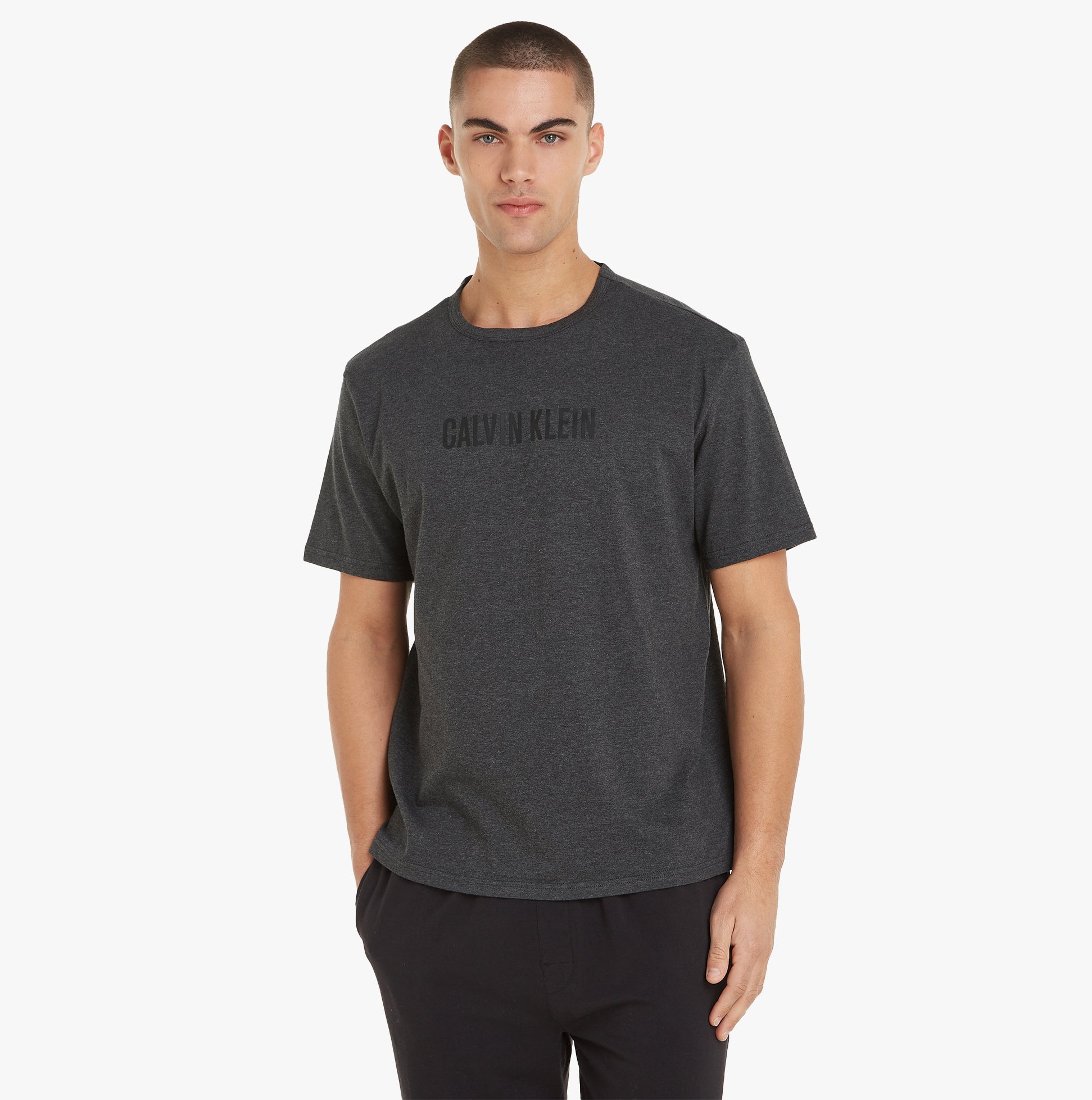 Calvin Klein INTENSE POWER Mens Crew Neck Grey
