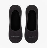 Calvin Klein 2 Pack Mens Invisible Socks Black