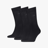 Calvin Klein 3 Pack Mens Crew Socks Black
