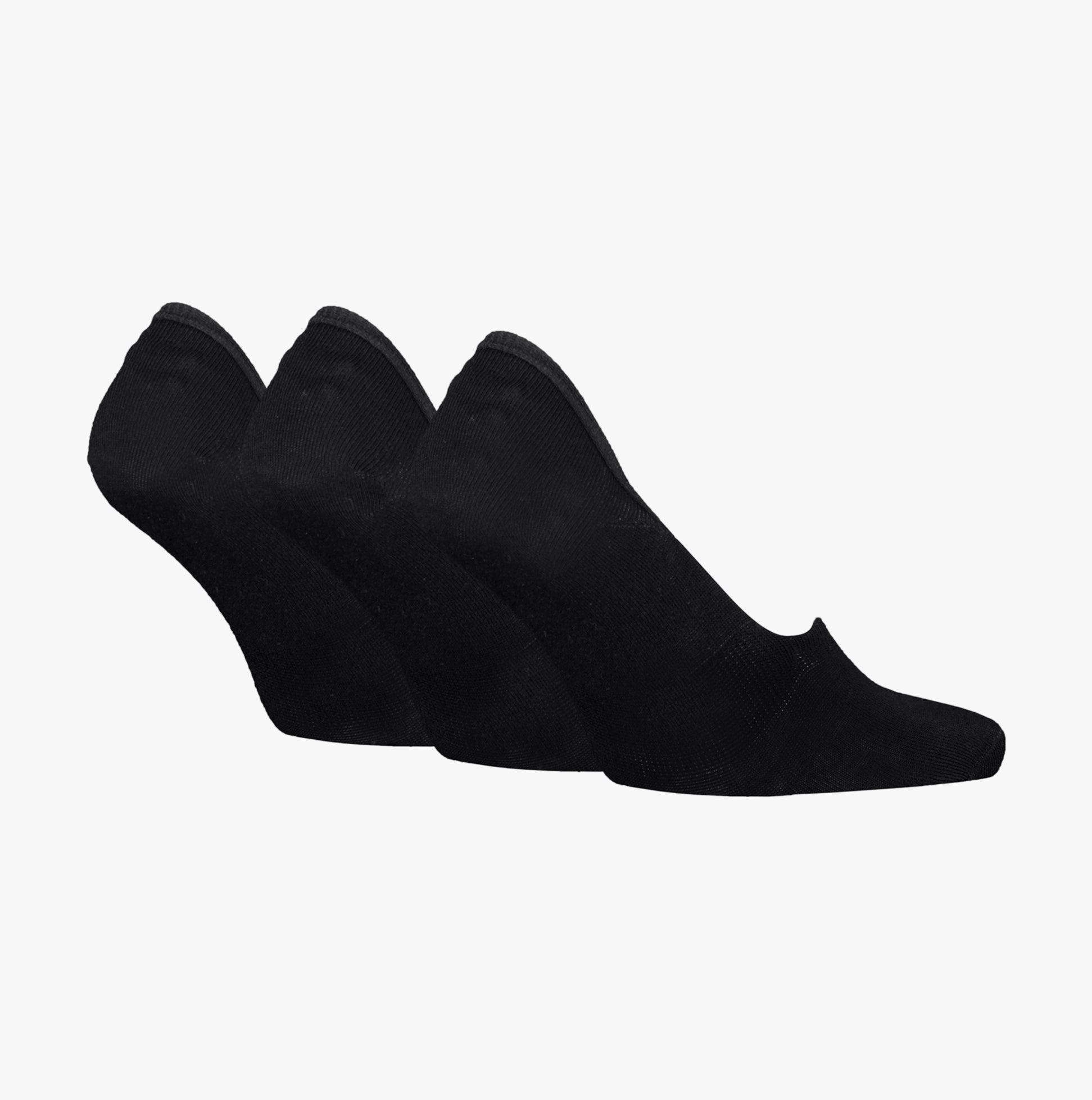 Calvin Klein 3 Pack Footie Mens Socks Black