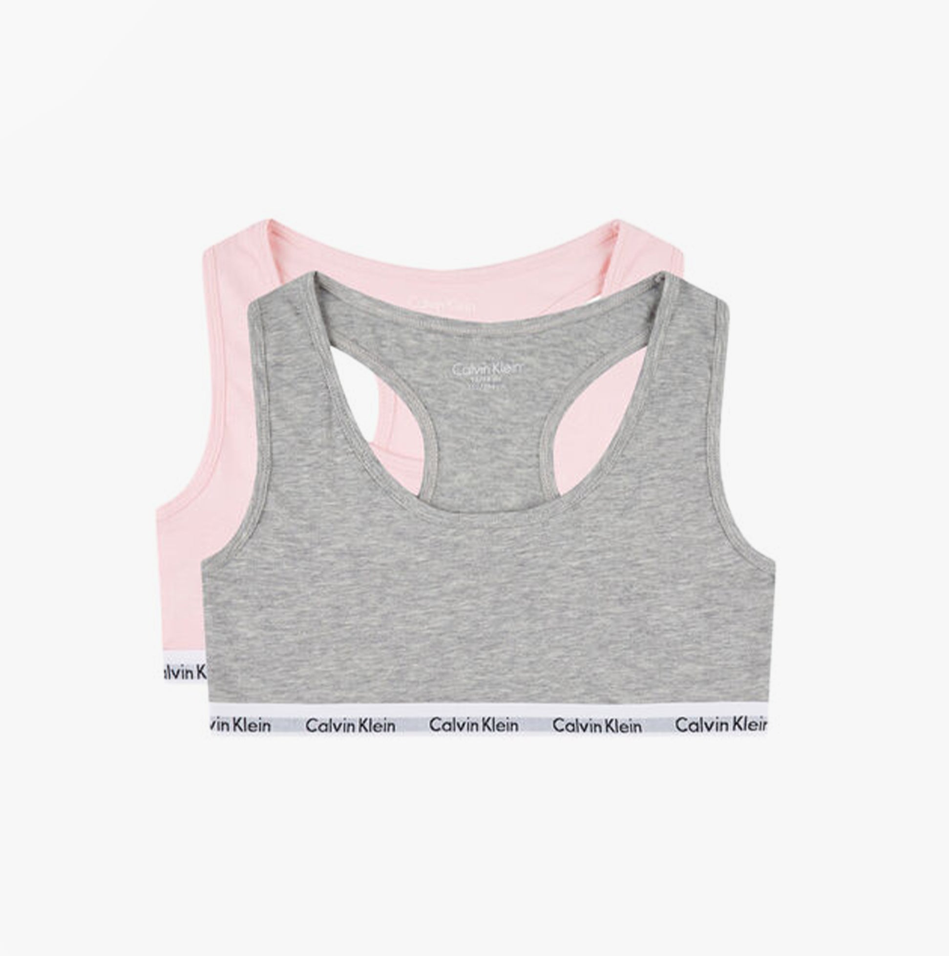 Calvin Klein BRALETTE 2 Pack Girls Bra Grey Heather/Unique